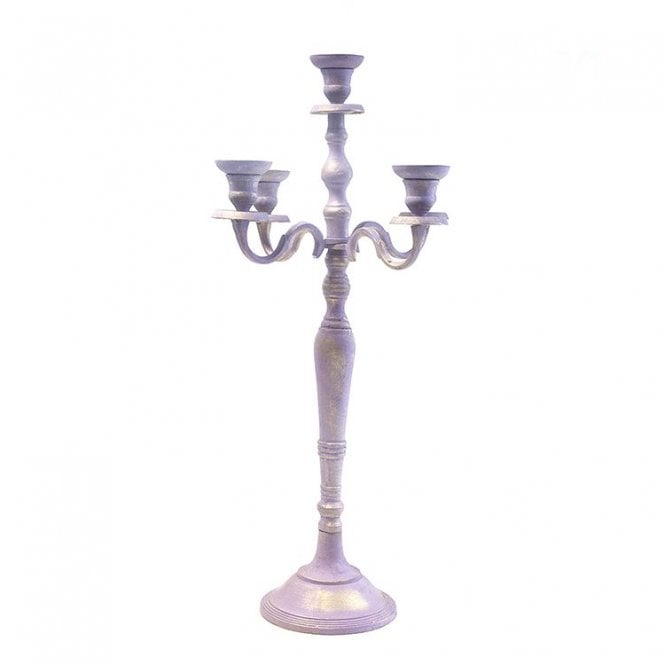 Candelabra Rustic Purple/Gold Matt 100cm