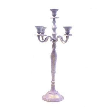 Candelabra Rustic Purple/Gold Matt 100cm