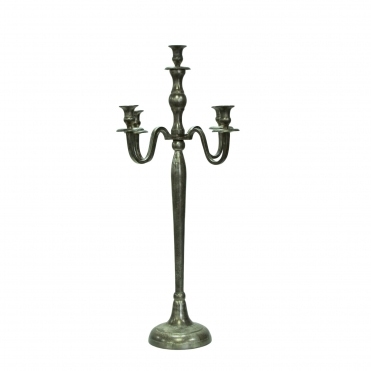 Candelabra Vogue 80cm Antique Silver