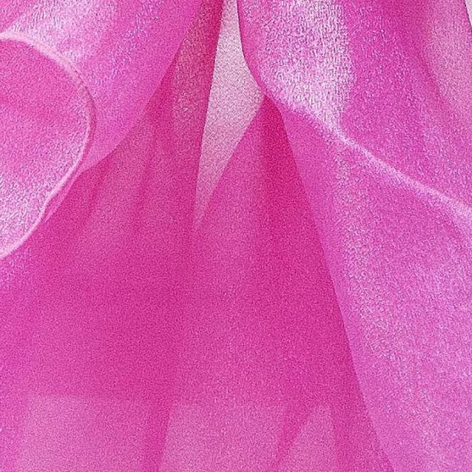 Organza Fabric Raspberry