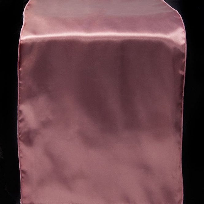 Satin Table Runner Mauve