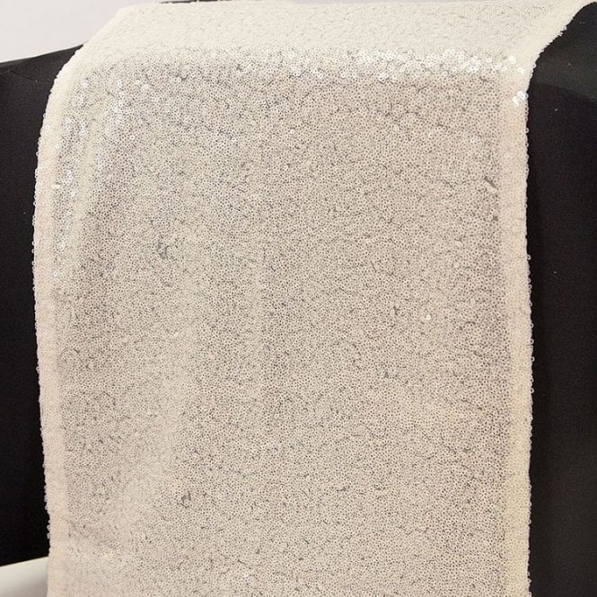 Sequin Runner Ivory