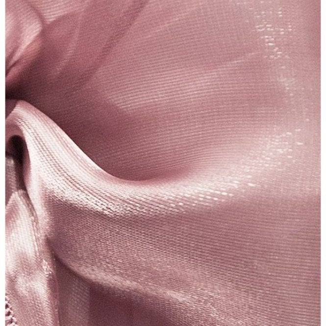 Silk Organza Fabric Mauve