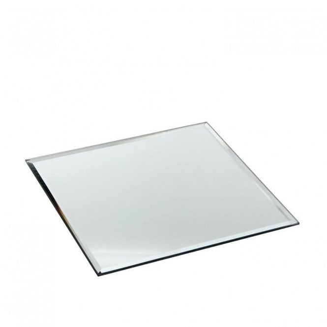 Square Mirror Plate 25cm