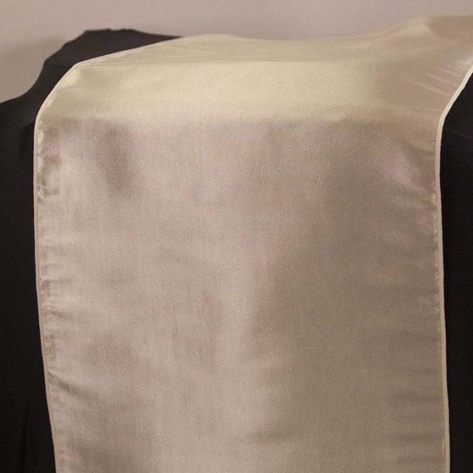 Taffeta Table Runner Ivory