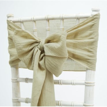 Cheesecloth Sash Natural