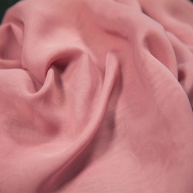 Chiffon Fabric Dusty Rose