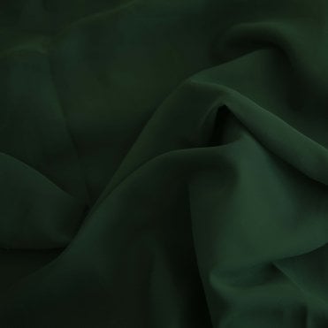 Chiffon Fabric Forest Green