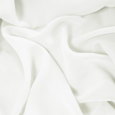 Chiffon Fabric Roll Ivory 25m Roll