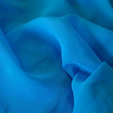 Chiffon Fabric Royal Blue