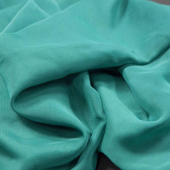 Chiffon Fabric Teal