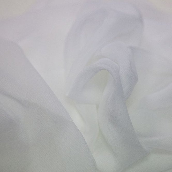 Chiffon Fabric White
