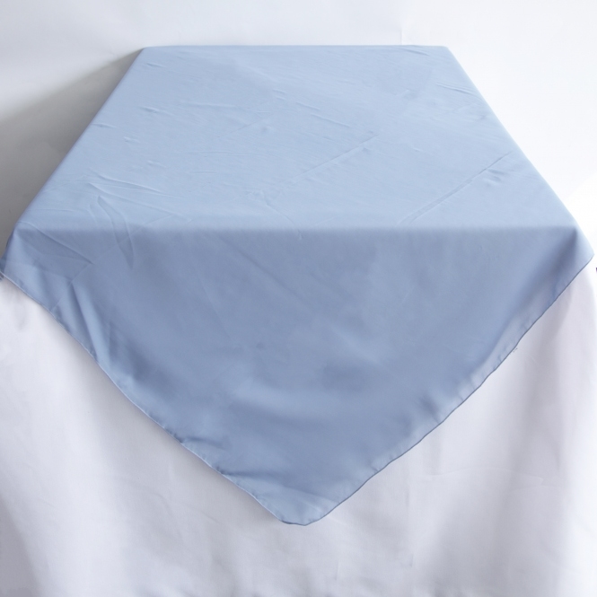 Chiffon Overlay Dusty Blue 156cm x 180cm
