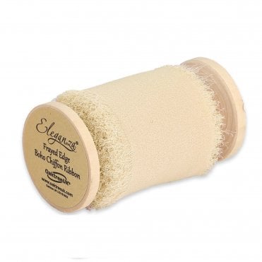 Chiffon Ribbon Boho Nude