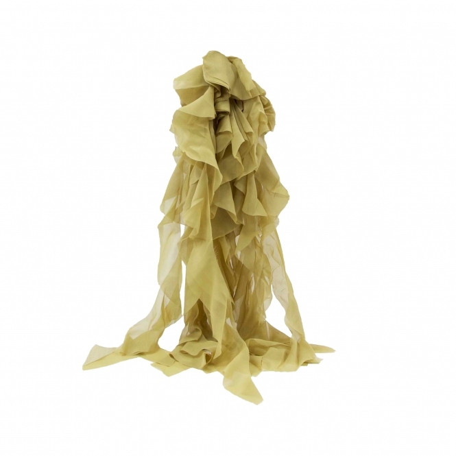 Chiffon Ruffles Only Antique Gold
