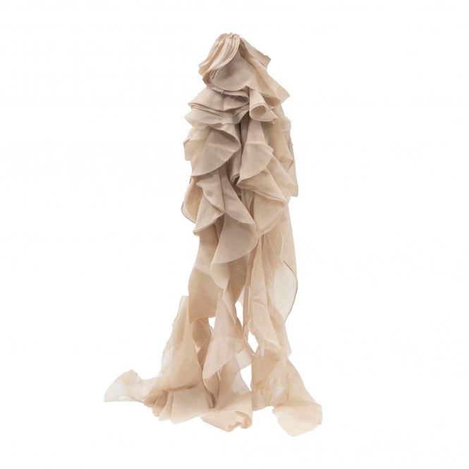 Chiffon Ruffles Only Dusky Pink