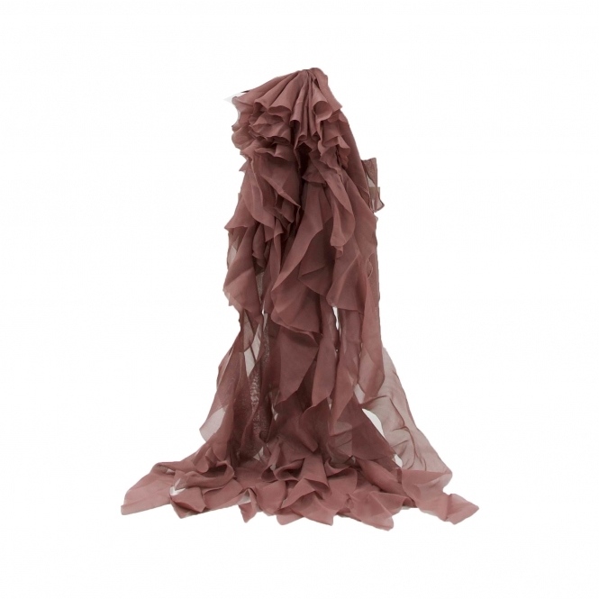Chiffon Ruffles Only Mauve