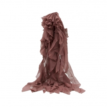Chiffon Ruffles Only Mauve