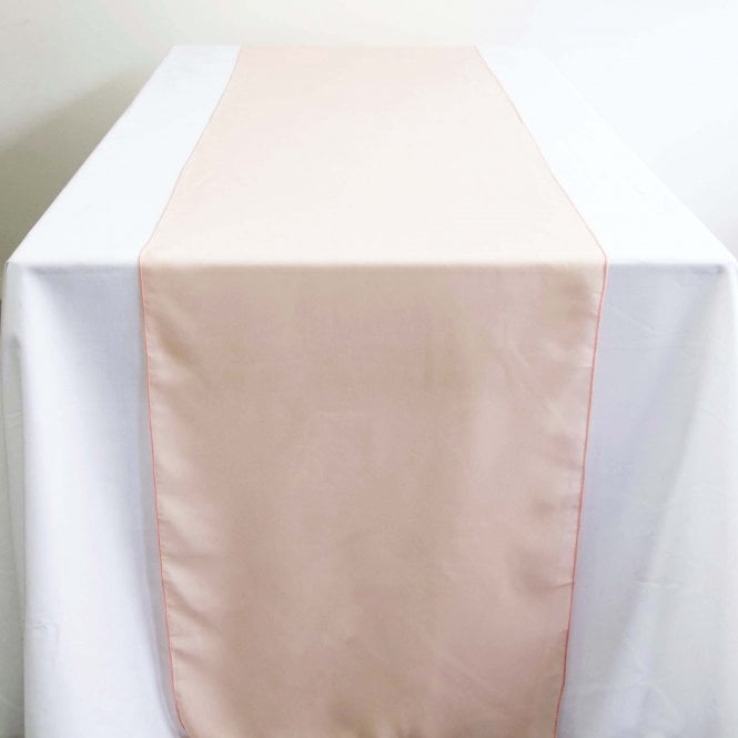 Chiffon Table Runners Large Blush Pink