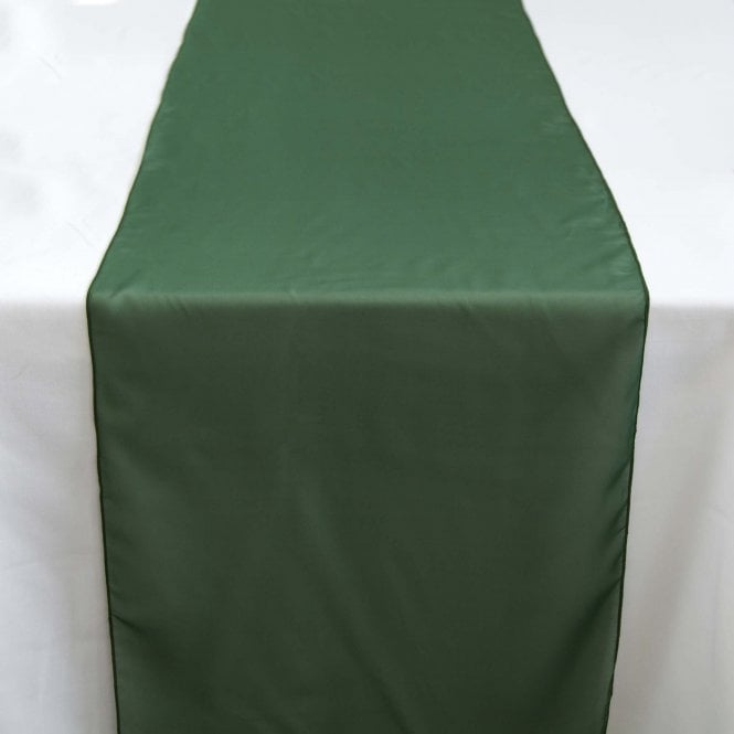Chiffon Table Runners Large Forest Green