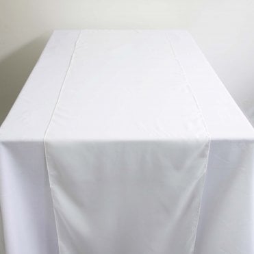 Chiffon Table Runners Large Ivory