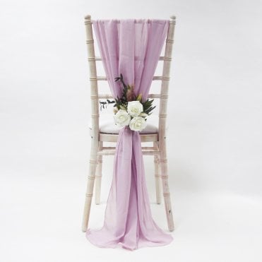 Chiffon Vertical Drops Light Pink