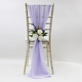 Chiffon Vertical Drops Lilac