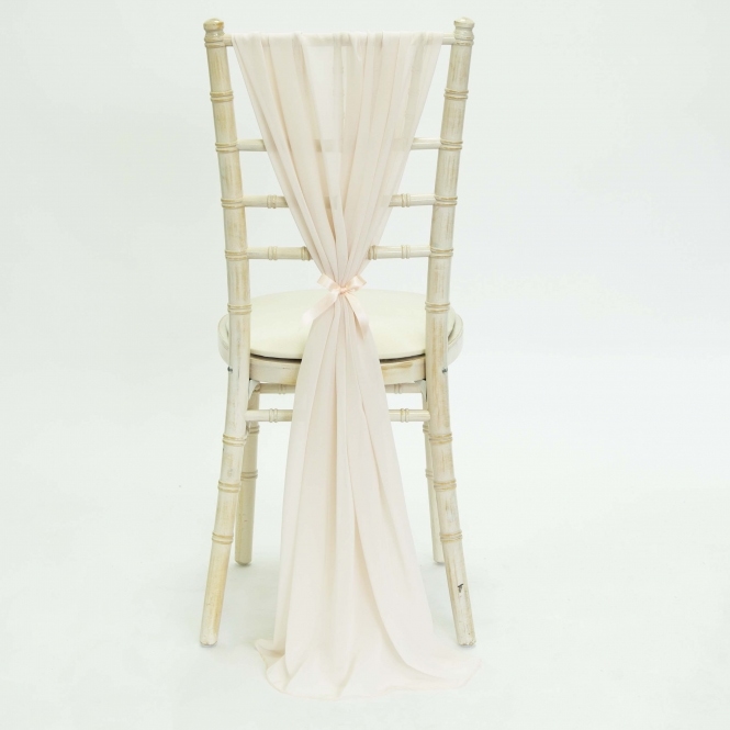 Chiffon Vertical Drops Seashell