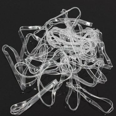 Clear Elastic Bands - 2500