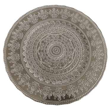 Clear Mirage Charger Plate 0325