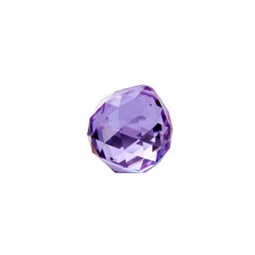 Crystal Drop Ball 40mm - Purple