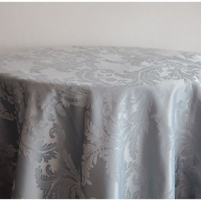 Damask 120 Tablecloths Silver