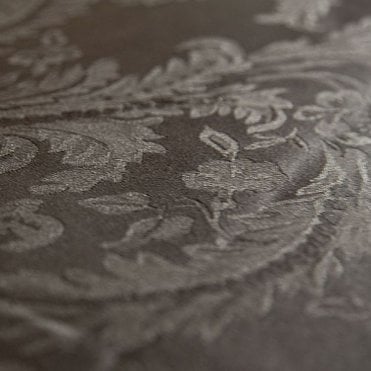 Damask 90 X 90 Tablecloths Black