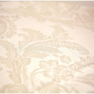 Damask 90 X 90 Tablecloths Ivory