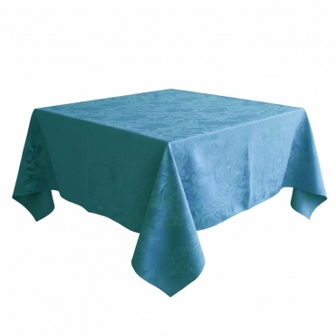 Damask 90x90 Tablecloths Navy