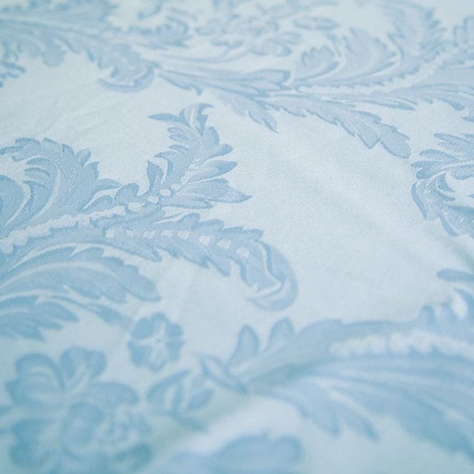 Damask 90X90 Tablecloths Pale Blue