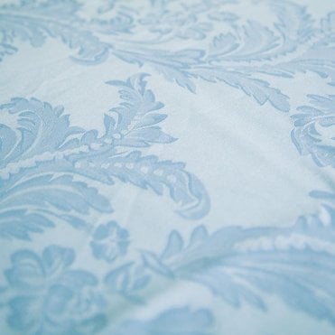 Damask 90X90 Tablecloths Pale Blue