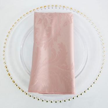 Damask Napkin Blush Pink