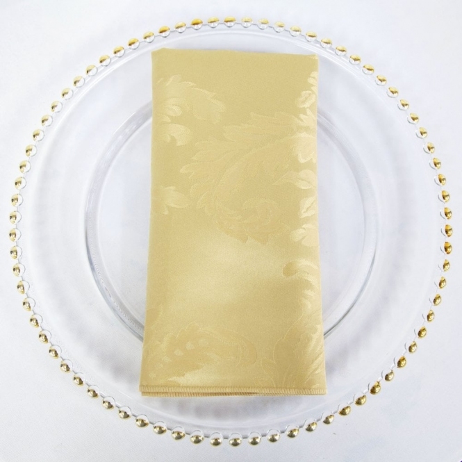 Damask Napkin Gold