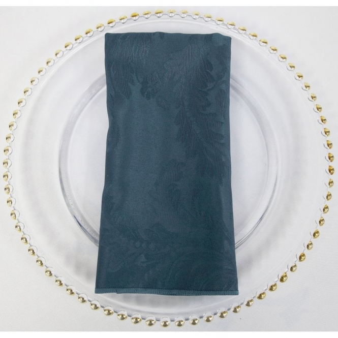 Damask Napkin Navy