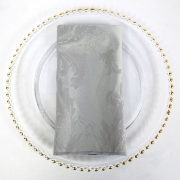 Damask Napkin Silver