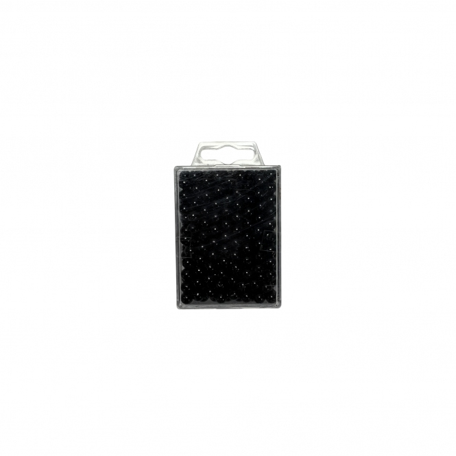 Decorative Pearl Beads Black 8mm