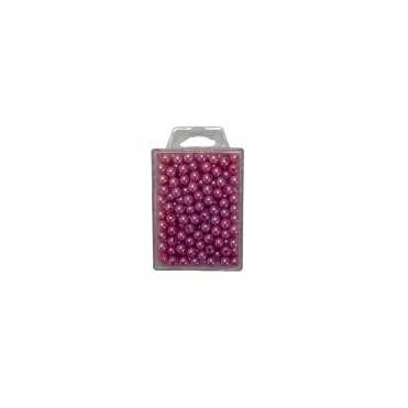 Decorative Pearl Beads Violet 8mm