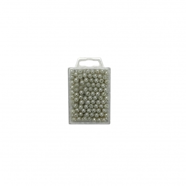 Decorative Silver Pearl Beads 8mm