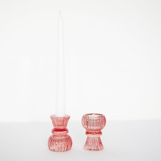 Duo Nora Candle Holders Set of 2 Red