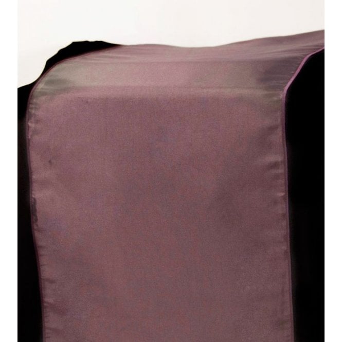Taffeta Table Runner Mauve