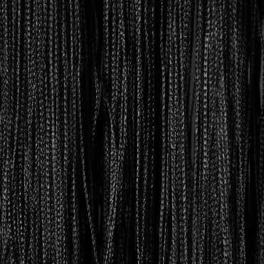 Fringe Curtains Black