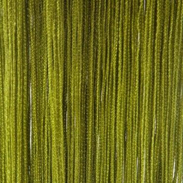 Fringe Curtains Green