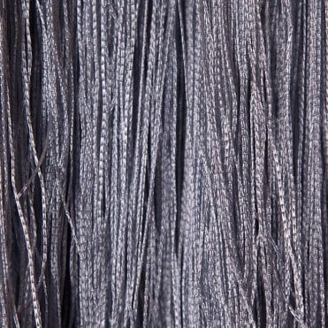 Fringe Curtains Silver