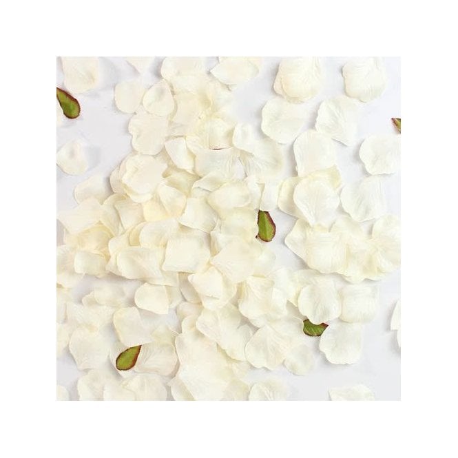 Eleganza Rose Petals Ivory 164pc